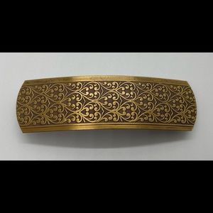 Brass Barrette Hair Clip